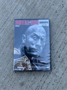 Brand New WWE Royal Rumble 2013 DVD The Rock John Cena CM Punk Daniel Bryan